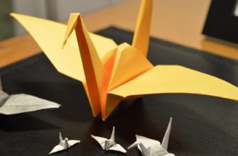 origami zhuravlik